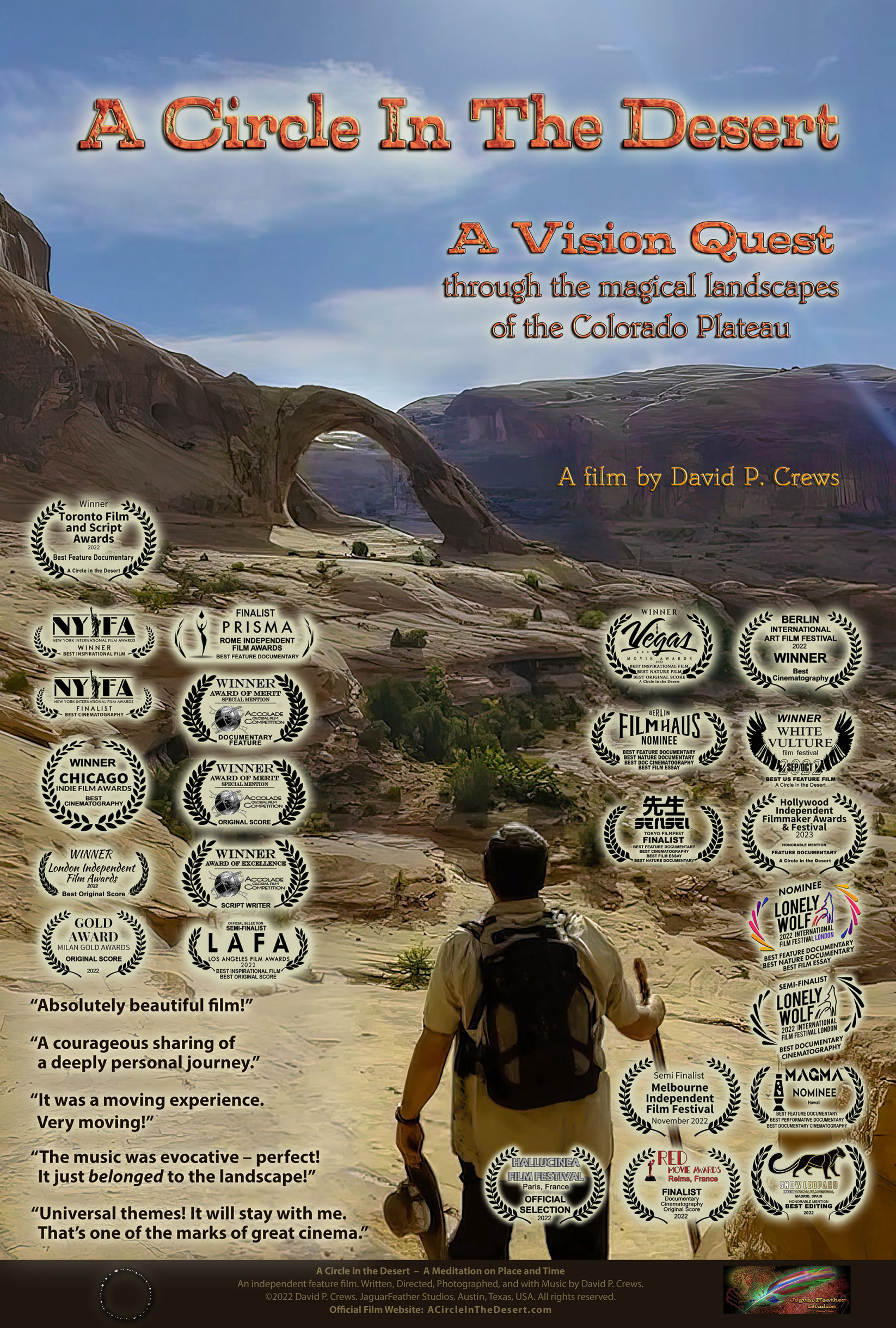 A Circle in the Desert-POSTER
